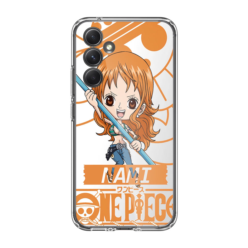 Chibi Nami Samsung Galaxy A54 5G Case