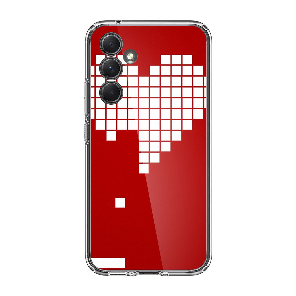 Tetris Heart Samsung Galaxy A54 5G Case