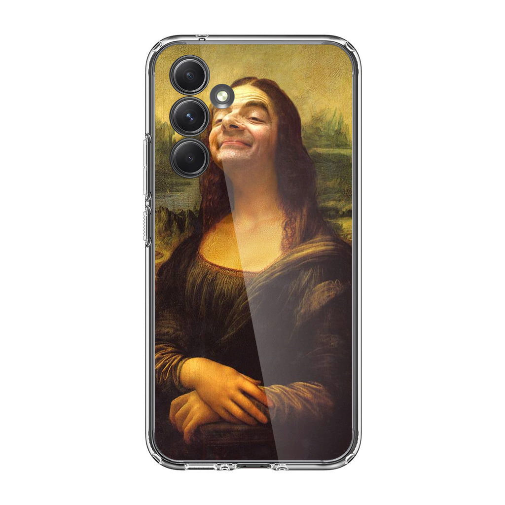 Rowan Atkinson Monalisa Funny Samsung Galaxy A54 5G Case