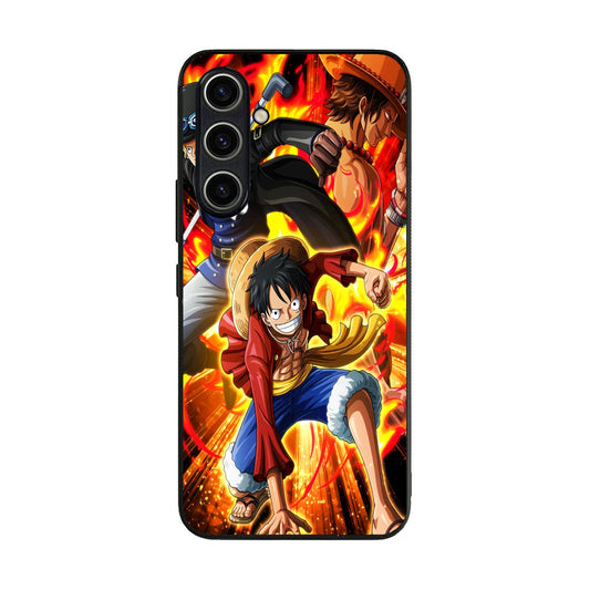 Ace Sabo Luffy Brotherhood Samsung Galaxy A54 5G Case