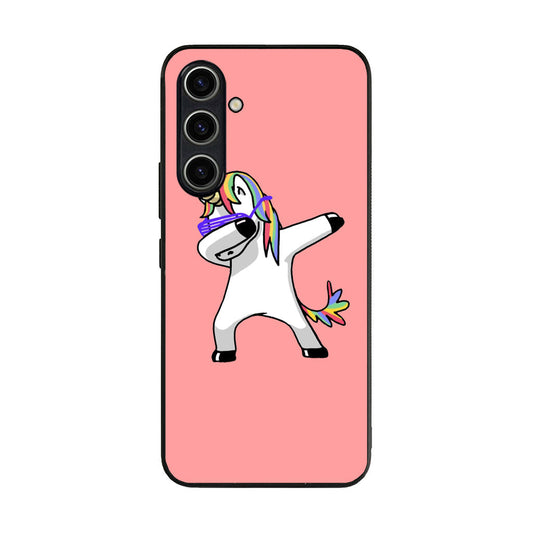 Unicorn Dabbing Pink Samsung Galaxy A54 5G Case