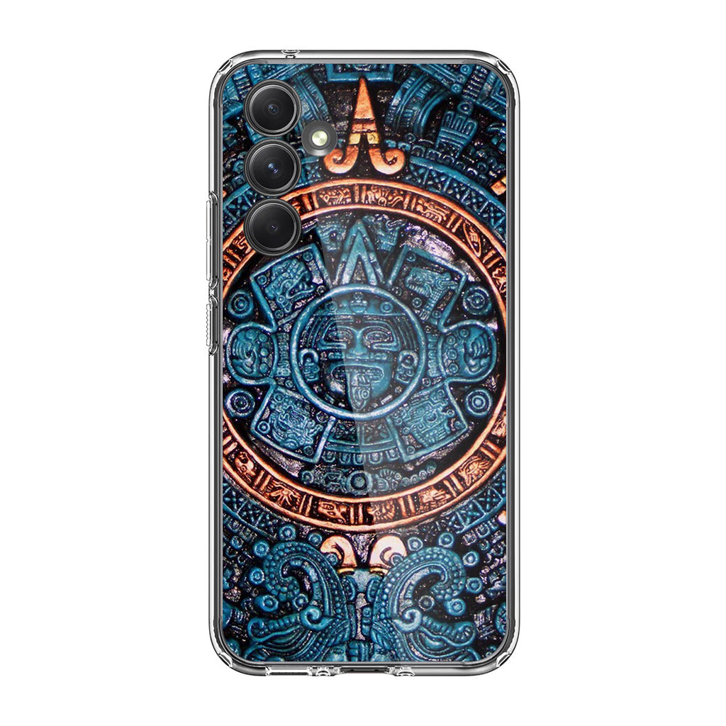 Aztec Calendar Samsung Galaxy A54 5G Case