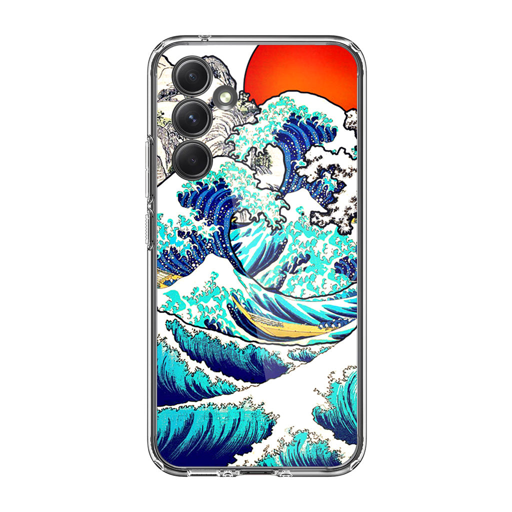 The Great Wave off Kanagawa Samsung Galaxy A54 5G Case