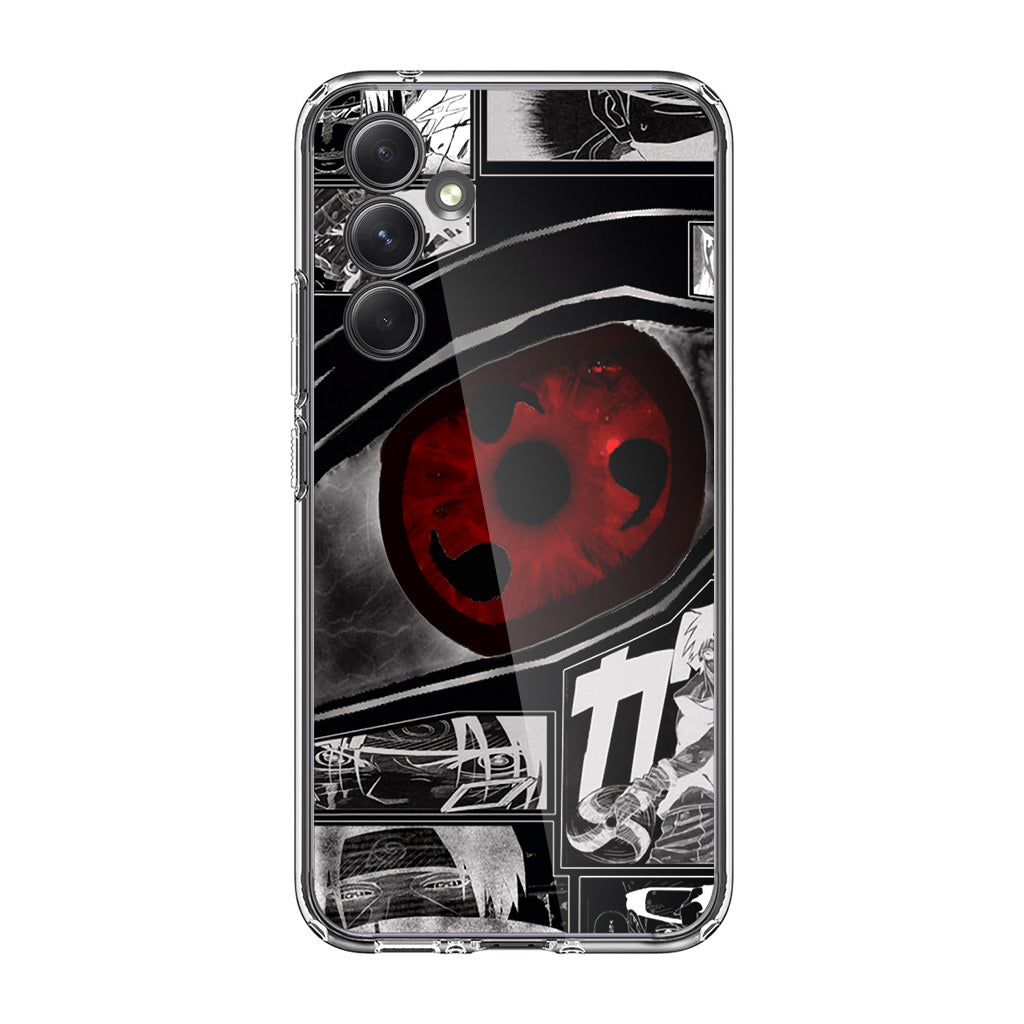 Anime Copy Wheel Eye Samsung Galaxy A54 5G Case