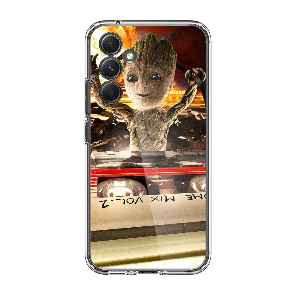 Baby Groot Mix Vol 2 Samsung Galaxy A54 5G Case