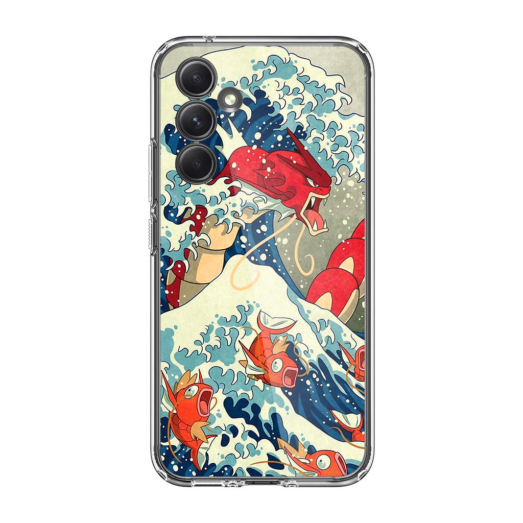 The Great Wave Of Gyarados Samsung Galaxy A54 5G Case