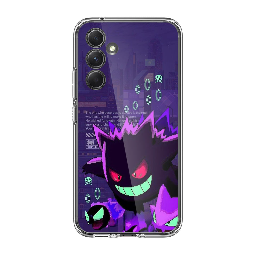 Gengar Pixel Art Samsung Galaxy A54 5G Case